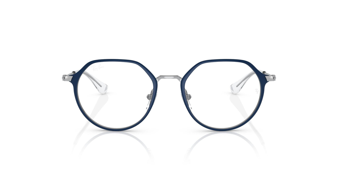 Ray-Ban Junior RB1058 Blue On Silver #colour_blue-on-silver