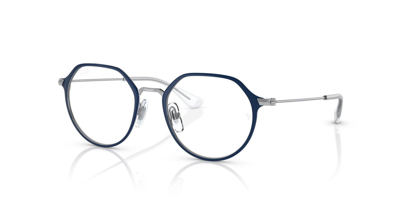 Ray-Ban Junior RB1058 Blue On Silver #colour_blue-on-silver