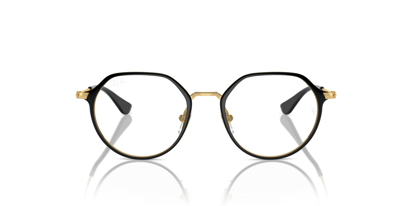 Ray-Ban Junior RB1058 Black On Gold #colour_black-on-gold