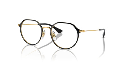 Ray-Ban Junior RB1058 Black On Gold #colour_black-on-gold