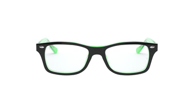 Ray-Ban Junior RB1531 Black On Green #colour_black-on-green