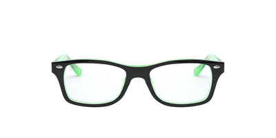 Ray-Ban Junior RB1531 Black On Green #colour_black-on-green