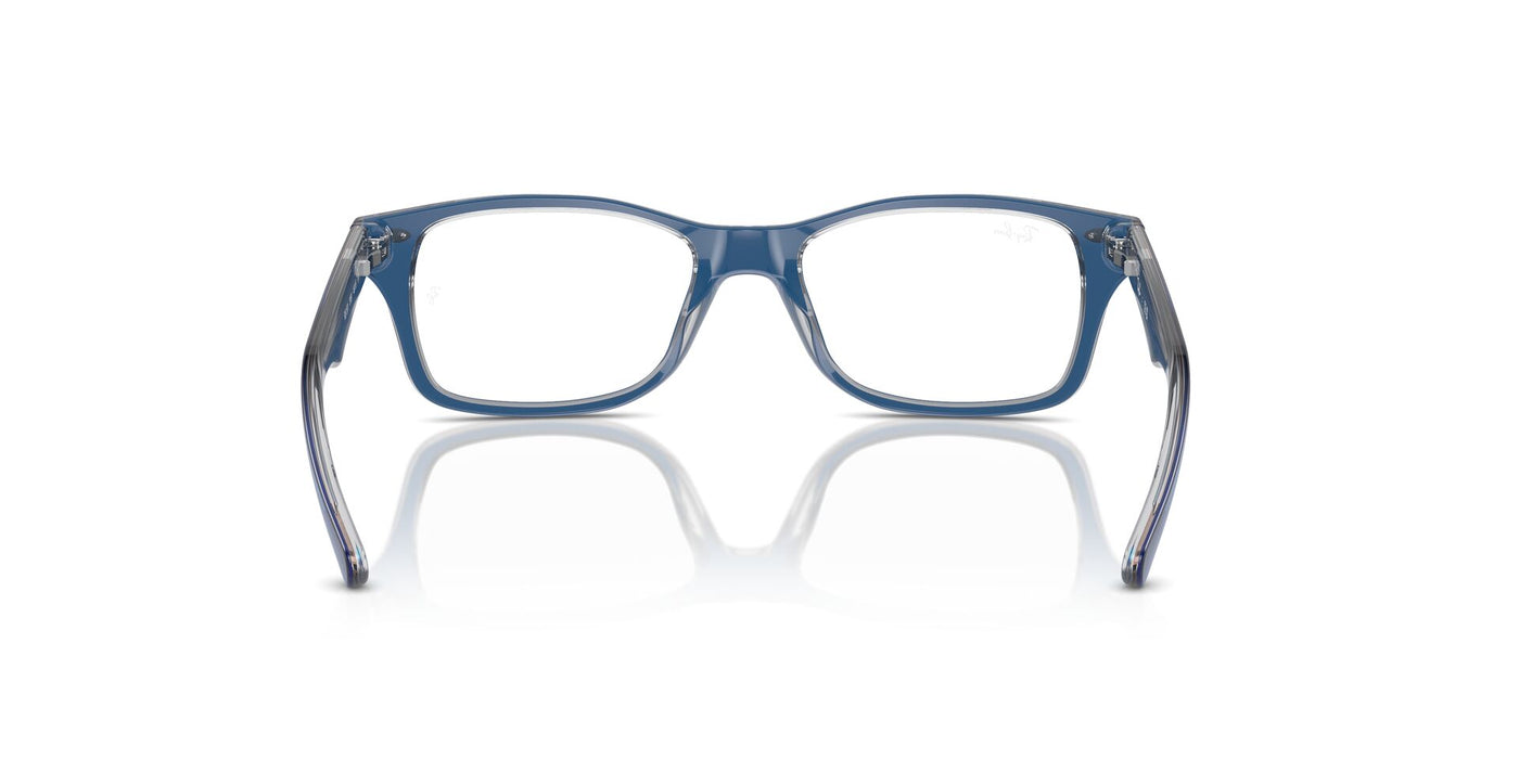 Ray-Ban Junior RB1531 Top Dark Blue-Brown-Light Grey #colour_top-dark-blue-brown-light-grey