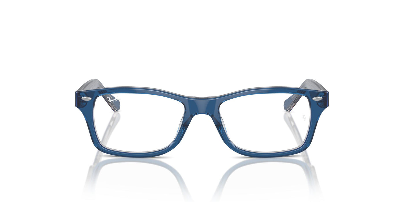 Ray-Ban Junior RB1531 Top Dark Blue-Brown-Light Grey #colour_top-dark-blue-brown-light-grey