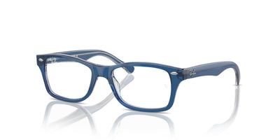 Ray-Ban Junior RB1531 Top Dark Blue-Brown-Light Grey #colour_top-dark-blue-brown-light-grey