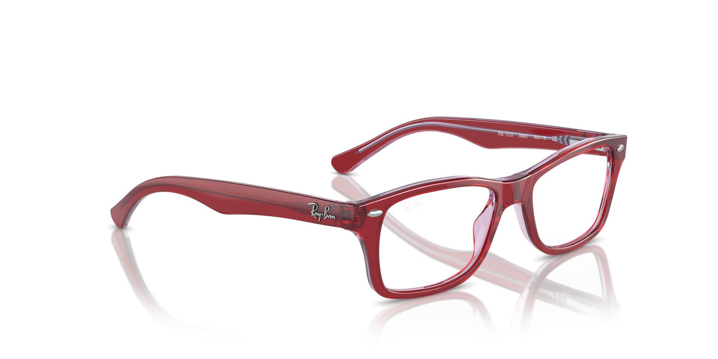 Ray-Ban Junior RB1531 Top Red-Orange-Light Purple #colour_top-red-orange-light-purple