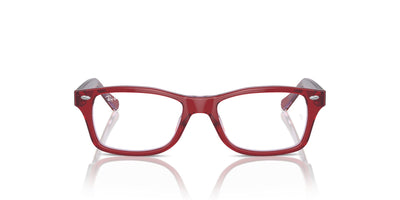 Ray-Ban Junior RB1531 Top Red-Orange-Light Purple #colour_top-red-orange-light-purple