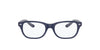 Ray-Ban Junior RB1555 Blue On Transparent #colour_blue-on-transparent