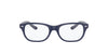 Ray-Ban Junior RB1555 Blue On Transparent #colour_blue-on-transparent