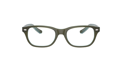 Ray-Ban Junior RB1555 Top Green-Orange-Light Blue #colour_top-green-orange-light-blue