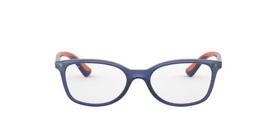 Ray-Ban Kids RB1586 Transparent Blue #colour_transparent-blue