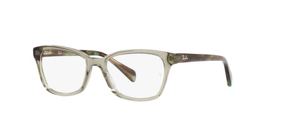 Ray-Ban Junior RB1591 Transparent Green #colour_transparent-green