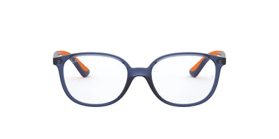 Ray-Ban Kids RB1598 Transparent Blue #colour_transparent-blue