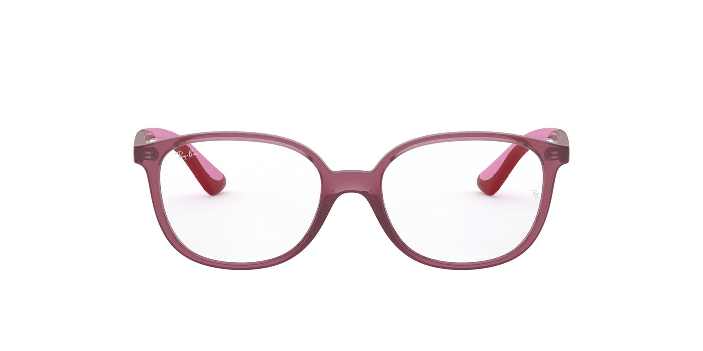 Ray-Ban Kids RB1598 Transparent Red #colour_transparent-red