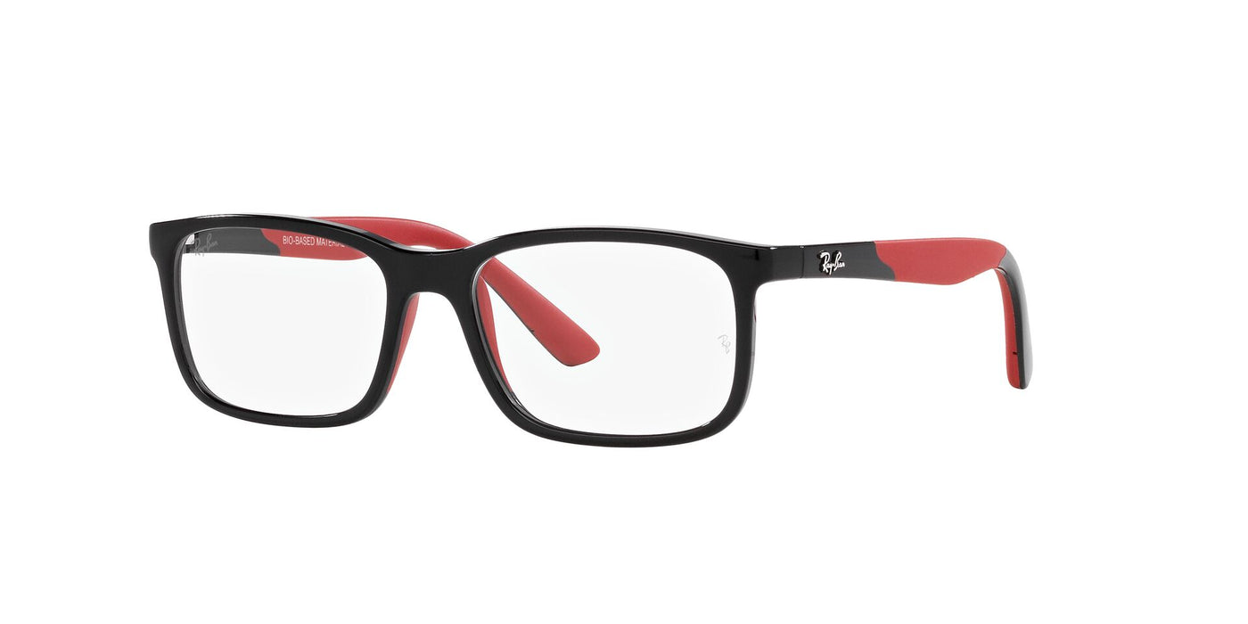 Ray-Ban Junior RB1621 Black On Red #colour_black-on-red