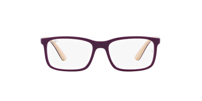 Ray-Ban Junior RB1621 Purple On Light Brown #colour_purple-on-light-brown