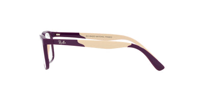 Ray-Ban Junior RB1621 Purple On Light Brown #colour_purple-on-light-brown