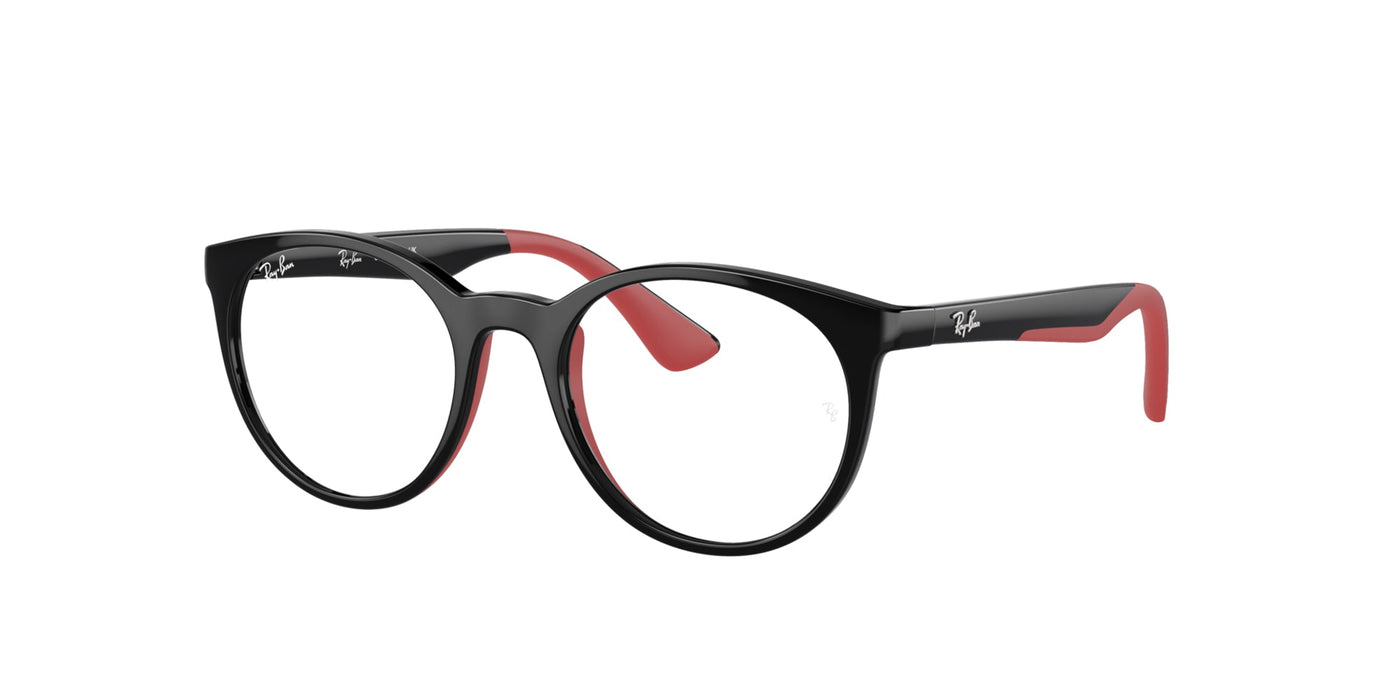 Ray-Ban Junior RB1628 Black On Red #colour_black-on-red