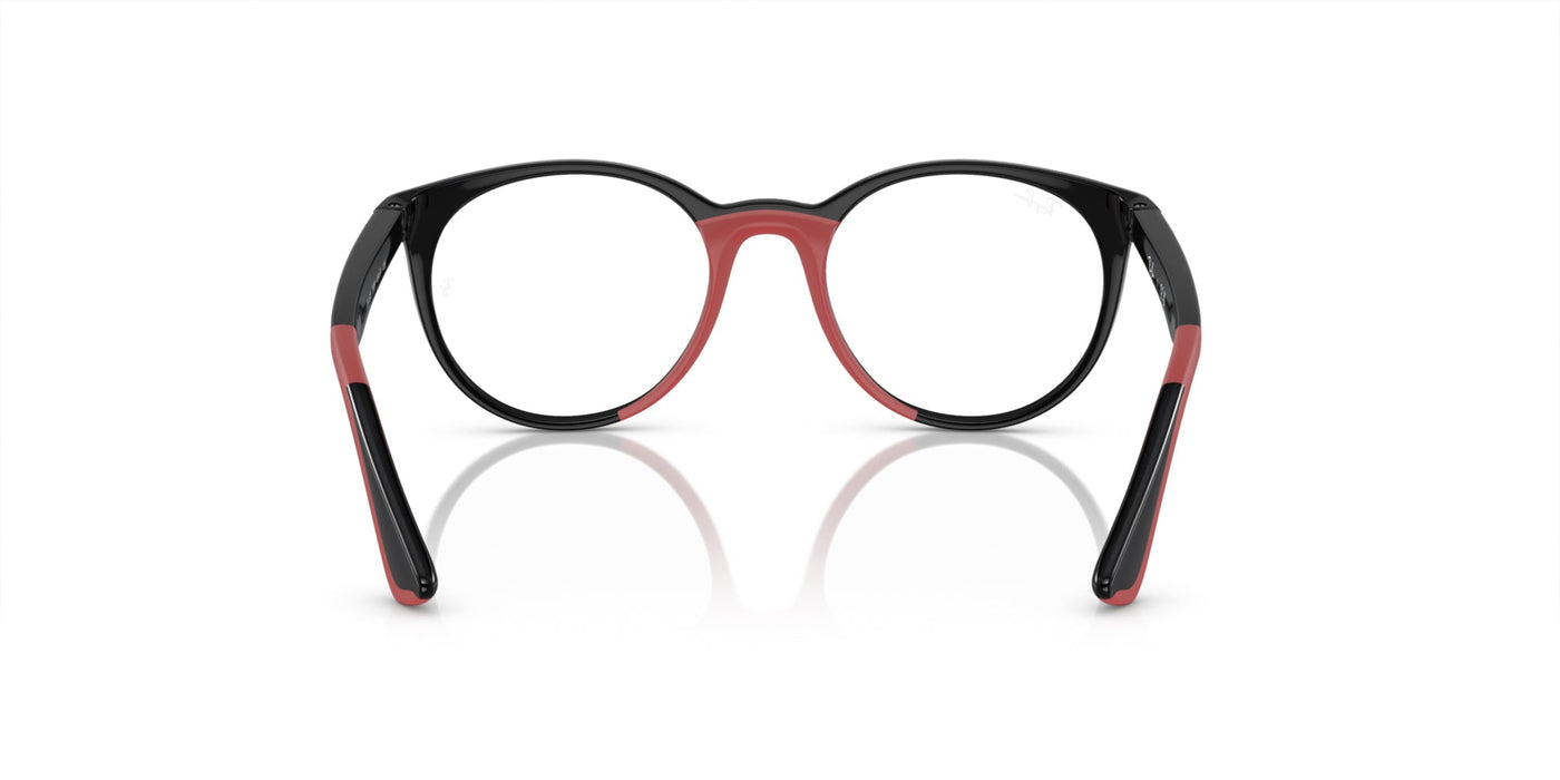 Ray-Ban Junior RB1628 Black On Red #colour_black-on-red