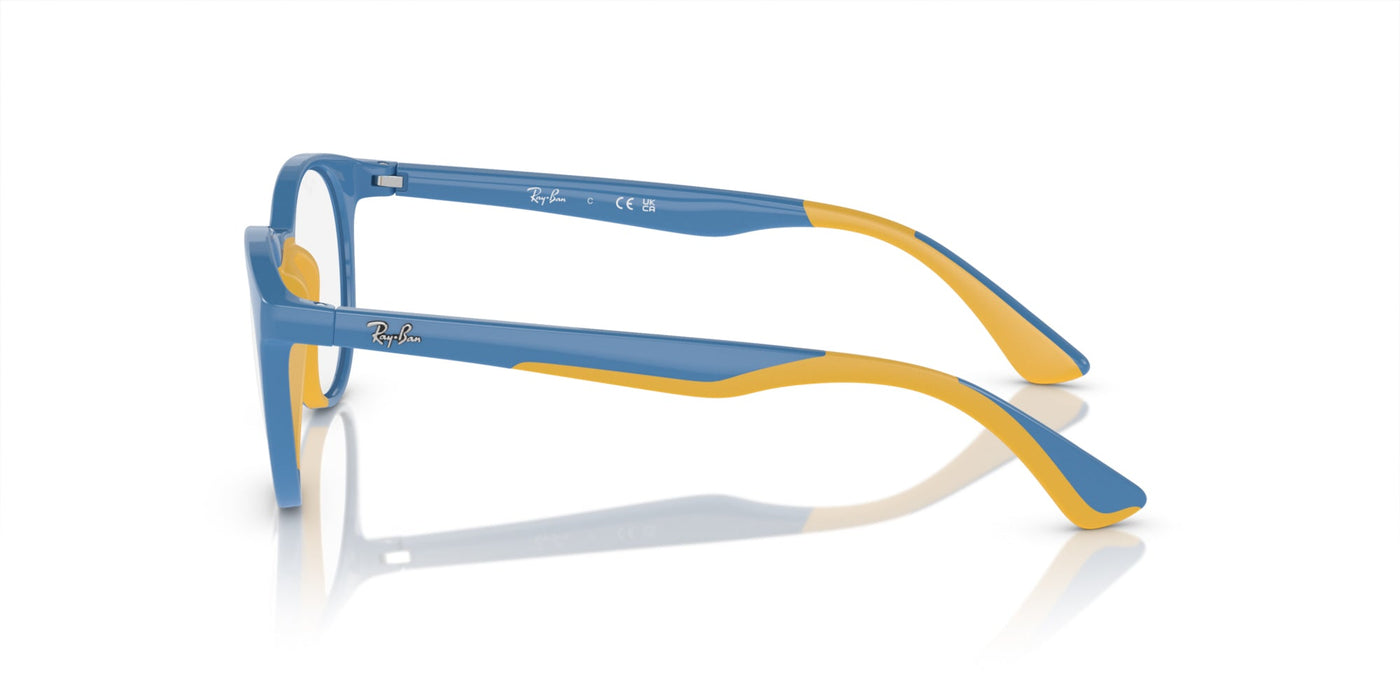 Ray-Ban Junior RB1628 Light Blue On Yellow #colour_light-blue-on-yellow