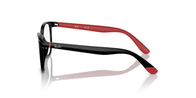 Ray-Ban Junior RB1631 Black On Red #colour_black-on-red