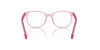 Ray-Ban Junior RB1631 Transparent Pink #colour_transparent-pink