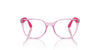 Ray-Ban Junior RB1631 Transparent Pink #colour_transparent-pink