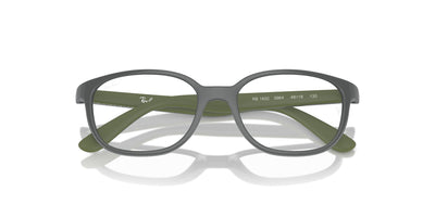 Ray-Ban Junior RB1632 Dark Grey On Green #colour_dark-grey-on-green