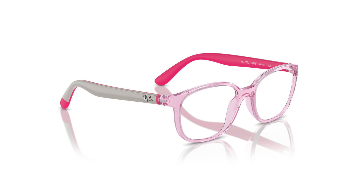 Ray-Ban Junior RB1632 Transparent Pink #colour_transparent-pink