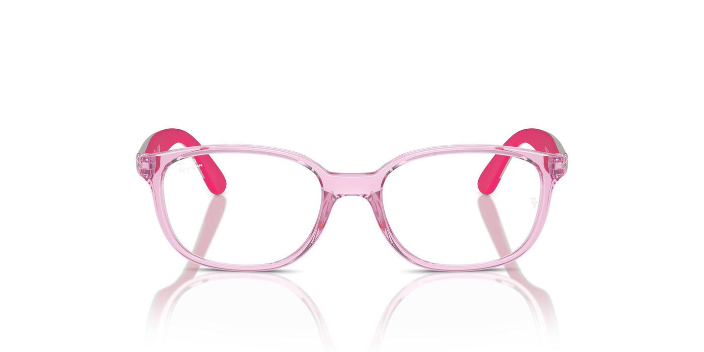 Ray-Ban Junior RB1632 Transparent Pink #colour_transparent-pink