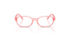 Ray-Ban Kids RB1904 Transparent Light Pink #colour_transparent-light-pink