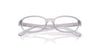 Ray-Ban Kids RB1904 Transparent Grey #colour_transparent-grey