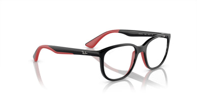 Ray-Ban Junior RB9078V Black On Red #colour_black-on-red