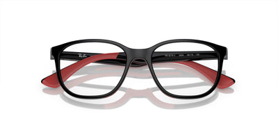 Ray-Ban Junior RB9078V Black On Red #colour_black-on-red