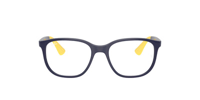 Ray-Ban Junior RB9078V Dark Blue On Yellow #colour_dark-blue-on-yellow