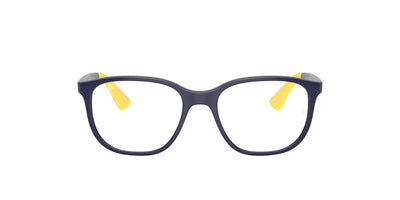 Ray-Ban Junior RB9078V Dark Blue On Yellow #colour_dark-blue-on-yellow