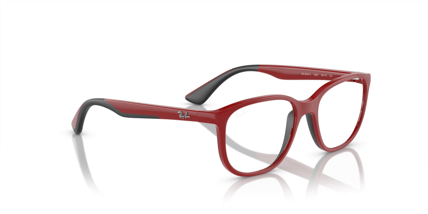 Ray-Ban Junior RB9078V Red On Black #colour_red-on-black