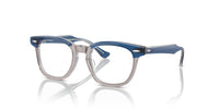 Ray-Ban Junior RB9098V Top Dark Blue-Brown-Light Grey #colour_top-dark-blue-brown-light-grey