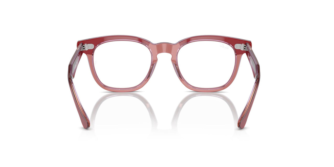 Ray-Ban Junior RB9098V Top Red-Orange-Light Purple #colour_top-red-orange-light-purple