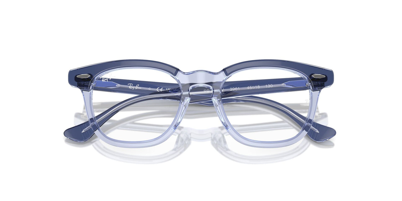 Ray-Ban Junior RB9098V Top Violet On Transparent Violet #colour_top-violet-on-transparent-violet