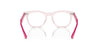 Ray-Ban Junior RB9098V Transparent Pink #colour_transparent-pink