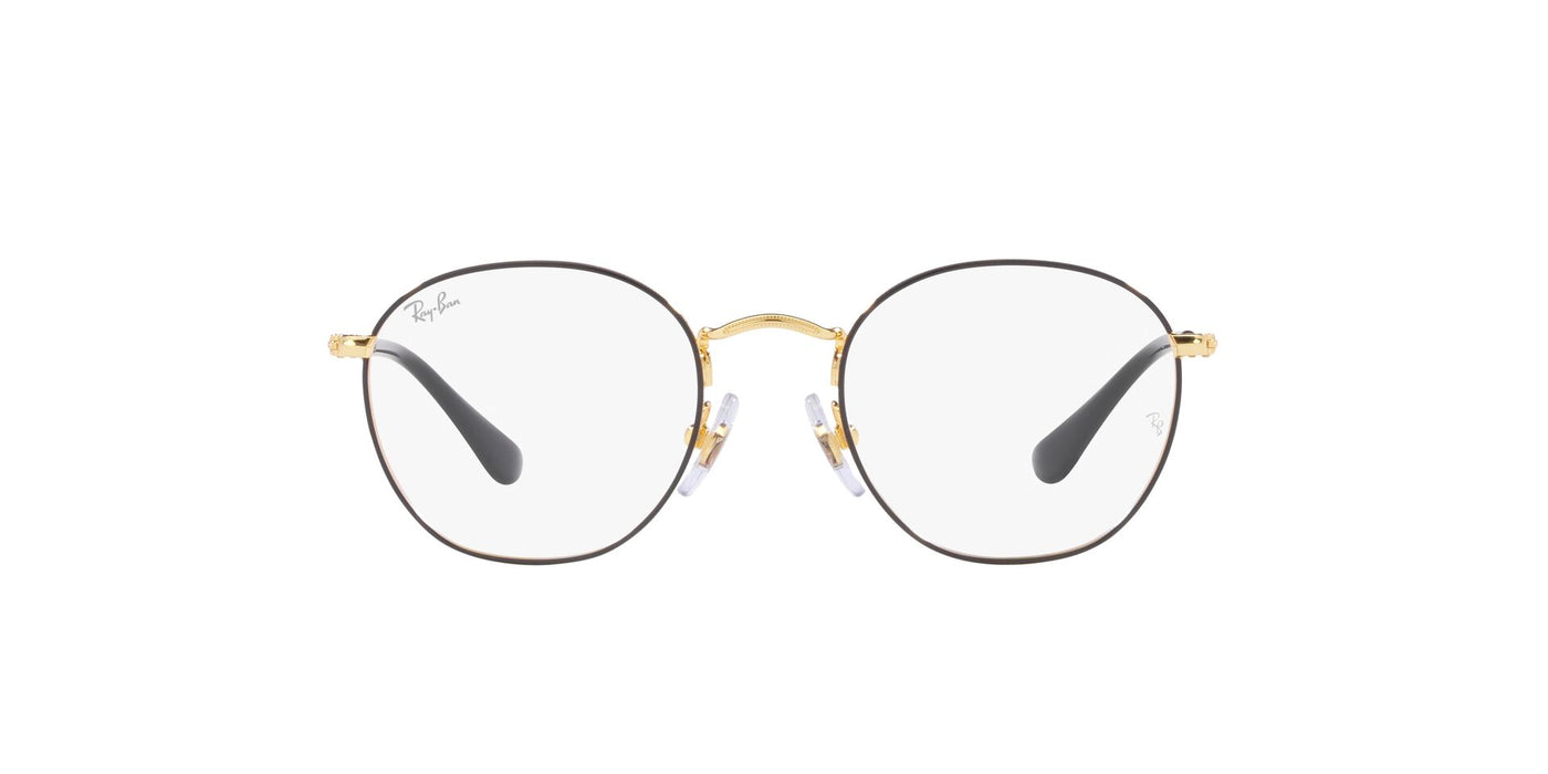 Ray-Ban Junior Rob RB9572V Black On Gold #colour_black-on-gold
