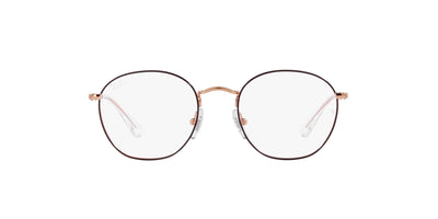 Ray-Ban Junior Rob RB9572V Brown On Rose Gold #colour_brown-on-rose-gold