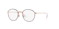 Ray-Ban Junior Rob RB9572V Brown On Rose Gold #colour_brown-on-rose-gold