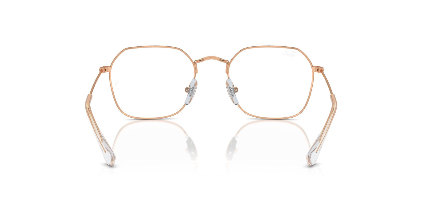Ray-Ban Junior RB9594V Brown On Rose Gold #colour_brown-on-rose-gold
