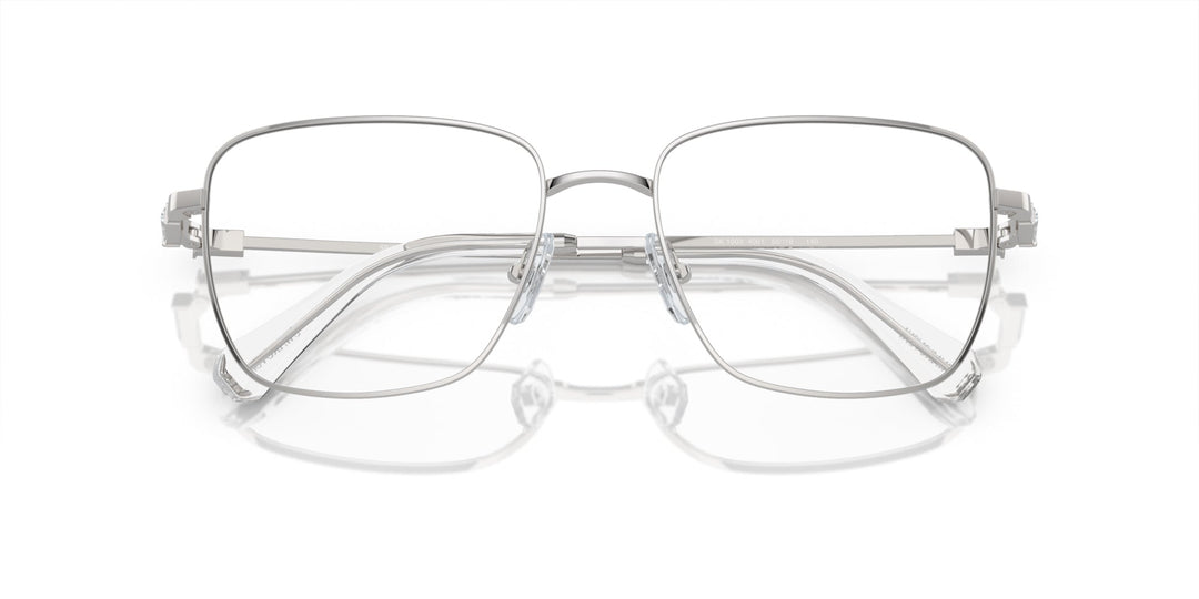【送料,関税込】SWAROVSKI メガネ SK1003 Swarovski SK1003 4001 Eyeglasses Women's Silver Full Rim