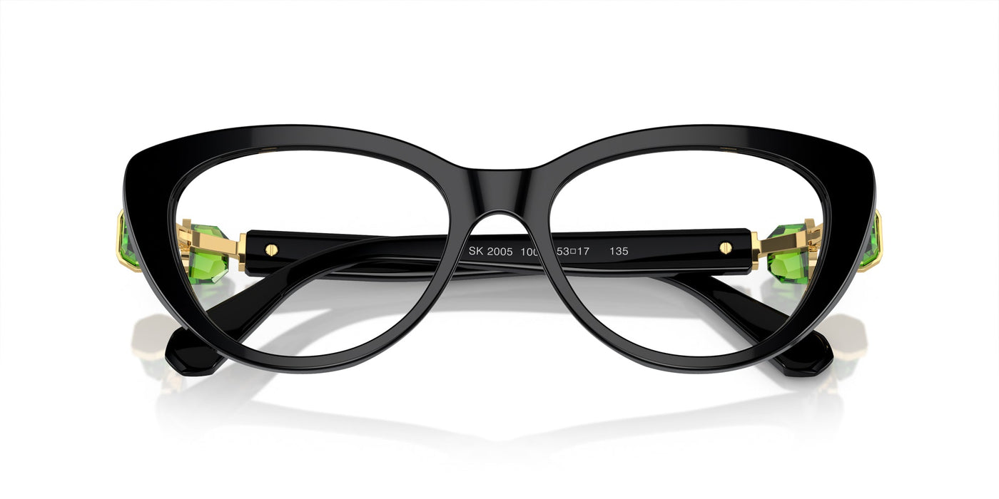 Swarovski SK2005 Black-Green #colour_black-green