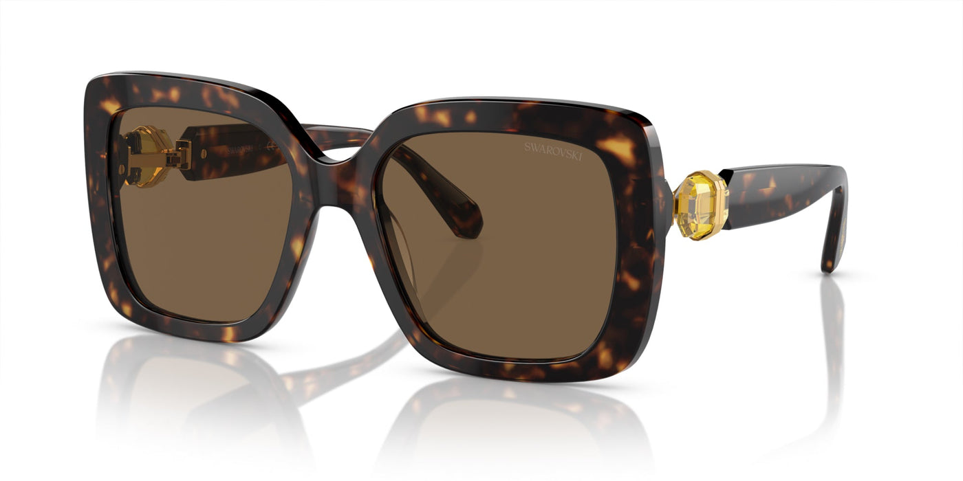 Swarovski SK6001 Havana/Dark Brown #colour_havana-dark-brown