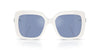 Swarovski SK6001 White/Light Blue Silver Mirror #colour_white-light-blue-silver-mirror