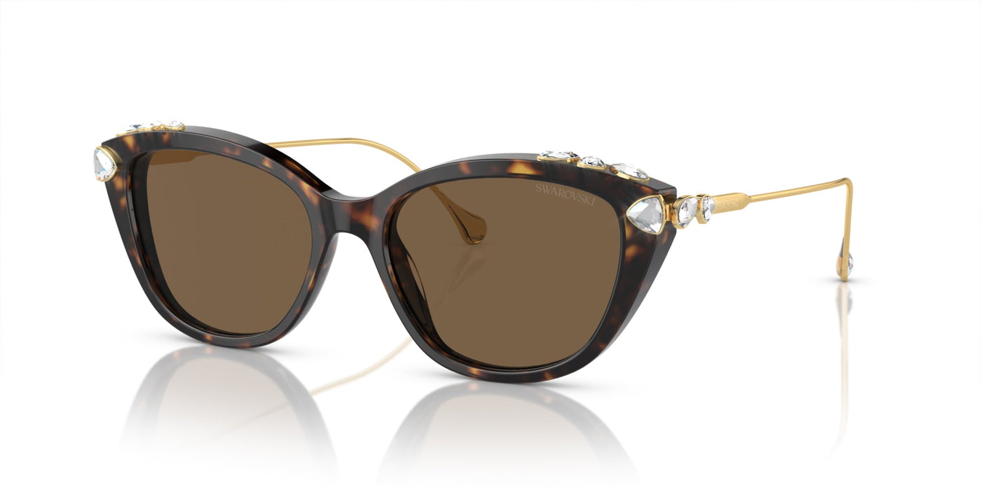 Swarovski SK6010 Havana/Dark Brown #colour_havana-dark-brown